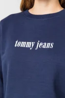 mikina casual | regular fit Tommy Jeans 	tmavomodrá	