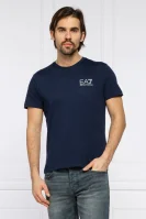tričko | regular fit EA7 	tmavomodrá	