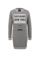 šaty tipped Superdry 	sivá	