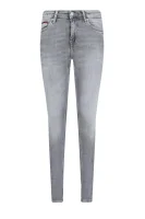 džínsy sophie | skinny fit Tommy Jeans 	sivá	