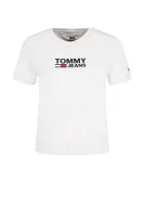 tričko tjw logo | regular fit Tommy Jeans 	sivá	