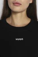 Mikina SHUFFLE_SWEATSHIRT | Regular Fit Hugo Bodywear 	čierna	