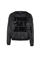 mikina Twin-Set Jeans 	čierna	