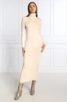 vlnená šaty Calvin Klein 	krémová	