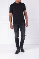 polo tričko darelli-u1 | regular fit HUGO 	čierna	