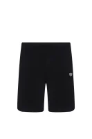 šortky | regular fit EA7 	čierna	