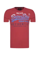 tričko vintage authentic fade tee | slim fit Superdry 	červená	