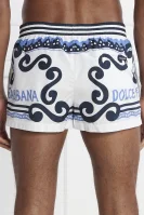 Šortky na plávanie | Longline Fit Dolce & Gabbana 	modrá	