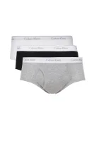 slipy 3-balenie Calvin Klein Underwear 	sivá	