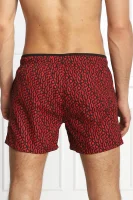 Šortky na plávanie JAGO | Regular Fit Hugo Bodywear 	červená	