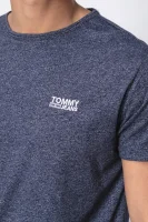 tričko tjm modern jaspe | regular fit Tommy Jeans 	tmavomodrá	