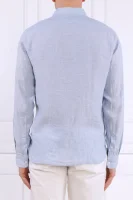 Ľanová košeľa Liam | Regular Fit BOSS BLACK 	modrá	