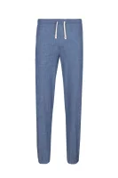 nohavice od piżamy woven Tommy Hilfiger 	modrá	