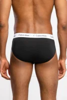 slipy 3-balenie Calvin Klein Underwear 	čierna	