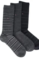 ponožky 3-pack Tommy Hilfiger 	sivá	
