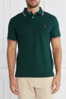 Polo tričko | Custom slim fit POLO RALPH LAUREN 	fľašková zelená	