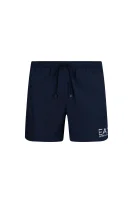 šortky kąpielowe | regular fit EA7 	tmavomodrá	