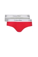 slipy 2-balenie Calvin Klein Underwear 	červená	