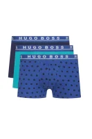 boxerky 3-pack BOSS BLACK 	modrá	