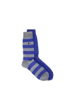 ponožky 2-pack POLO RALPH LAUREN 	modrá	