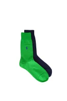 ponožky 2- pack POLO RALPH LAUREN 	zelená	