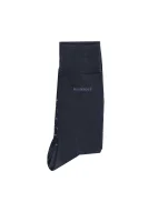 ponožky fine stripe 2-pack BOSS BLACK 	tmavomodrá	