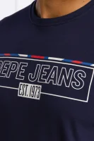 Tričko DENNIS | Regular Fit Pepe Jeans London 	tmavomodrá	