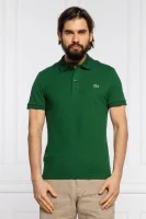 Polo tričko | Slim Fit | pique Lacoste 	zelená	