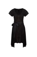 koronkowa šaty + spodnička TWINSET 	čierna	