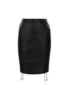 sukňa lacing Karl Lagerfeld 	čierna	