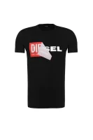 tričko diego Diesel 	čierna	