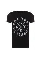 tričko surplus goods Superdry 	čierna	