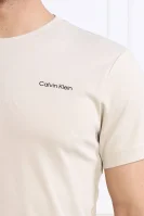 Tričko | Regular Fit Calvin Klein 	béžová	