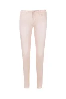 džínsy j10 | cropped fit Armani Jeans 	púdrovo ružová	
