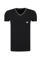 tričko | regular fit | cotton stretch Emporio Armani 	čierna	