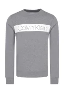 mikina logo | regular fit Calvin Klein 	sivá	