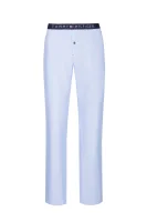 nohavice od piżamy woven pant oxford Tommy Hilfiger 	modrá	