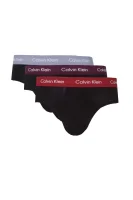 slipy 3- pack Calvin Klein Underwear 	čierna	