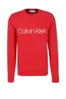 mikina logo | regular fit Calvin Klein 	červená	
