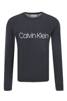 mikina logo | regular fit Calvin Klein 	grafitová	