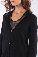 sveter + spodnička | regular fit TWINSET 	čierna	