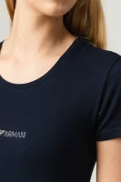 tričko | slim fit Emporio Armani 	tmavomodrá	