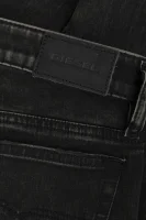 džínsy skinzee-zip | relaxed fit Diesel 	čierna	