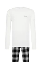 pyžamo | regular fit Calvin Klein Underwear 	tmavomodrá	