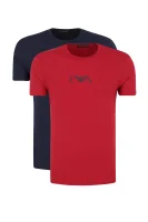 tričko 2-pack | regular fit Emporio Armani 	červená	