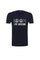 tričko Love Moschino 	tmavomodrá	