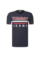 tričko tjm stripe | regular fit Tommy Jeans 	tmavomodrá	