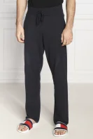 Pyžamové nohavice | Regular Fit Tommy Hilfiger 	tmavomodrá	