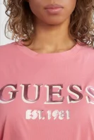 Tričko BEULAH BOXY | Regular Fit GUESS ACTIVE 	ružová	