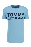 tričko tjm essential | regular fit Tommy Jeans 	modrá	